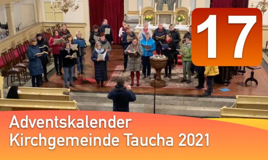 17. Adventskalender-Türchen: Kantorei St.-Moritz “Wie soll ich dich empfangen?”